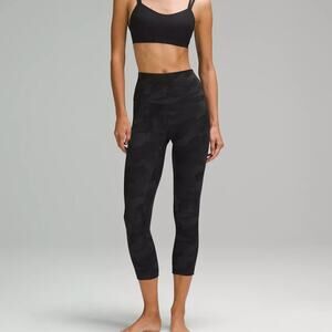 Lululemon Align High Rise Crop Legging 21" Camo